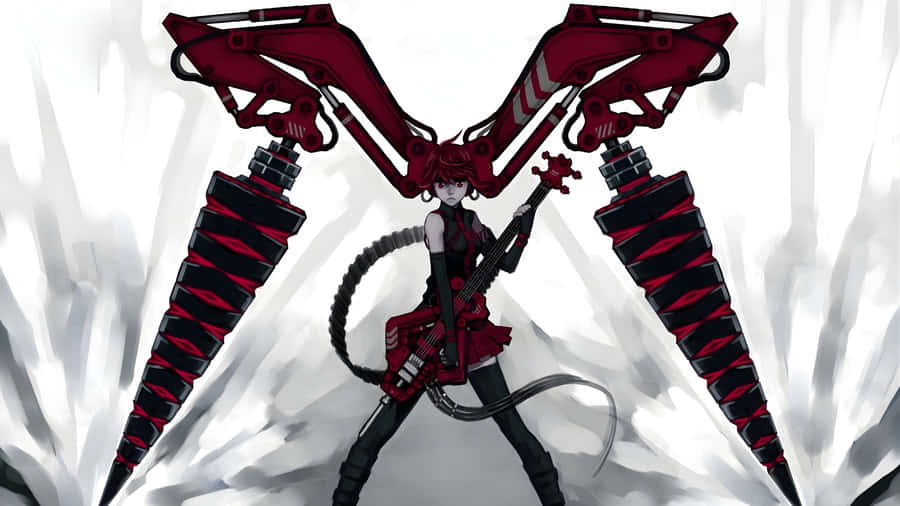Kasane Teto Battle Mode Wallpaper