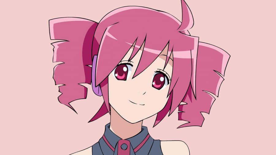 Kasane Teto Character Art Wallpaper