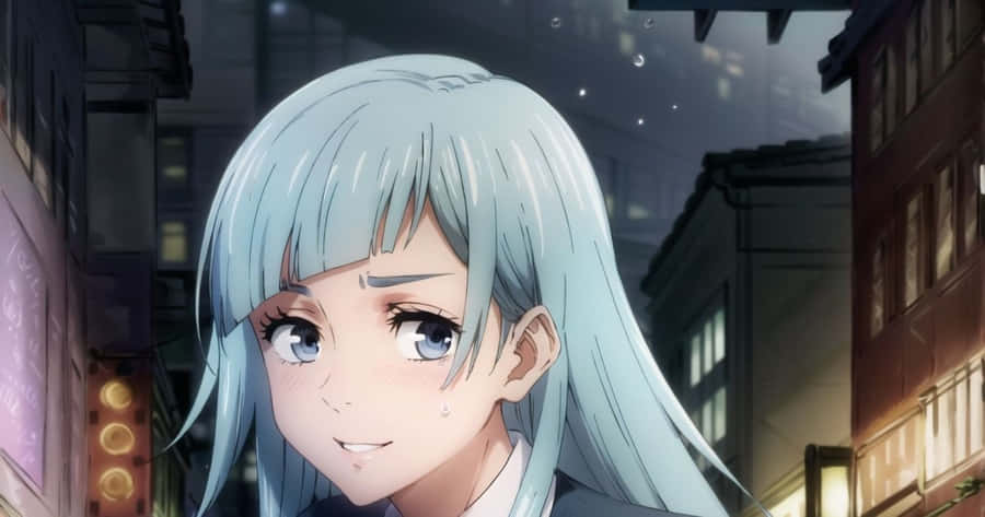 Kasumi Miwa Anime Character Smile Wallpaper