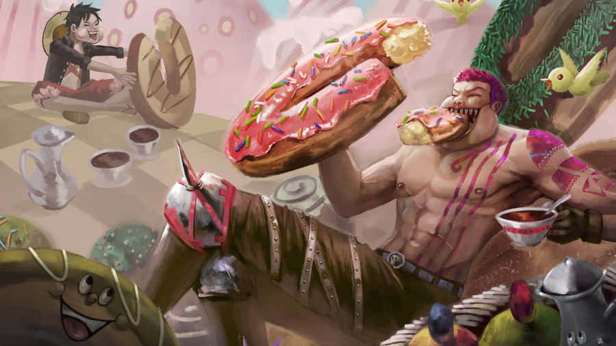 Katakuri Battle Feast Wallpaper