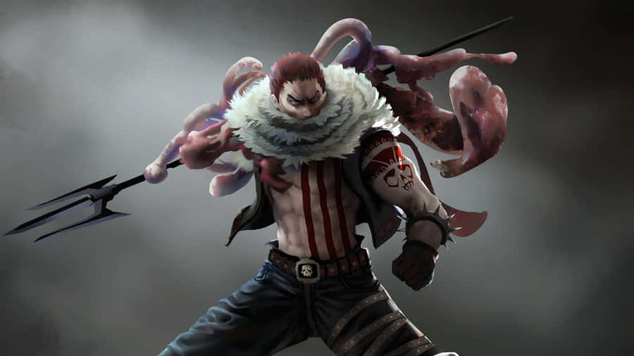 Katakuri Battle Ready Pose Wallpaper