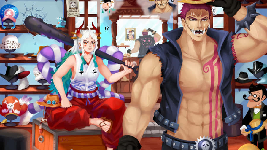 Katakuri Character Art Wallpaper