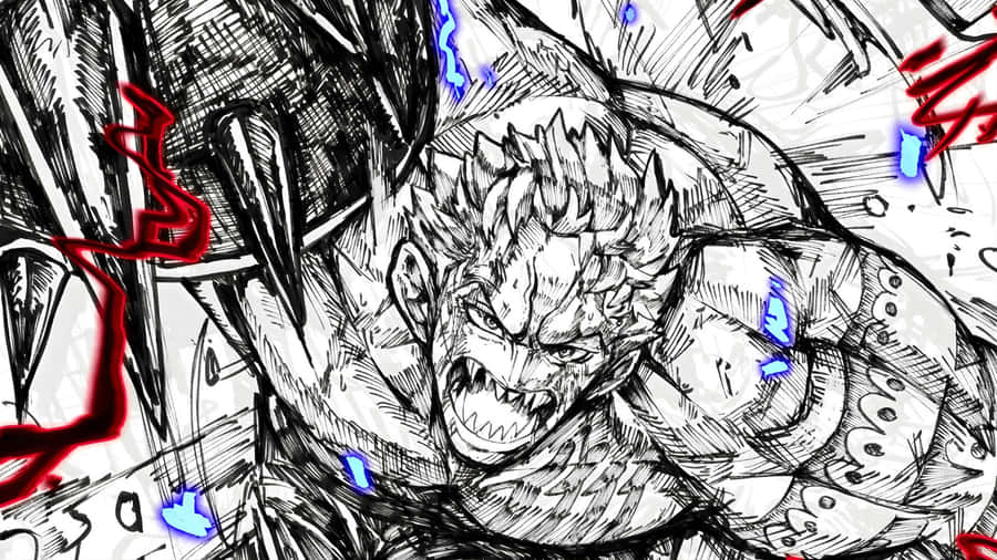 Katakuri Intense Battle Scene Wallpaper