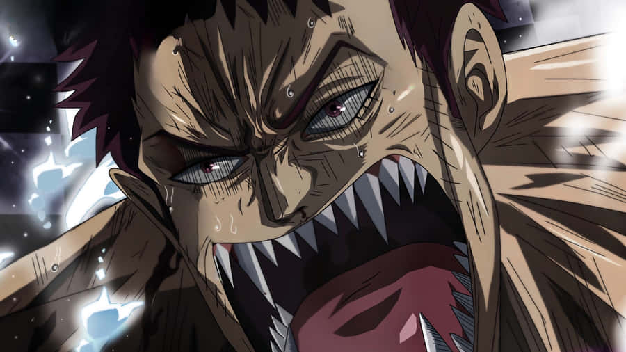 Katakuri Intense Battle Scene Wallpaper