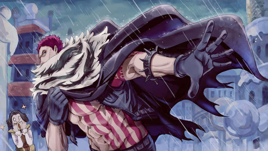 Katakuri Powerful Battle Stance Wallpaper