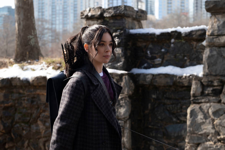 Kate Bishop Disney+ Hawkeye Episode 4 Wallpaper