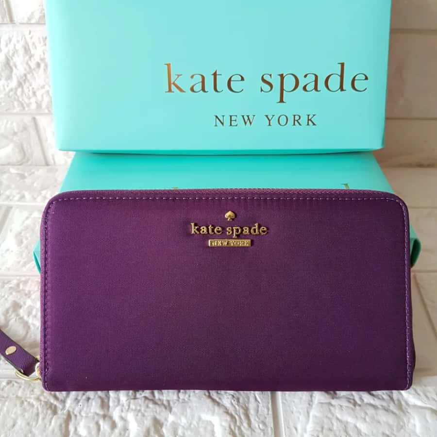 Kate Spade Purple Wallet Wallpaper