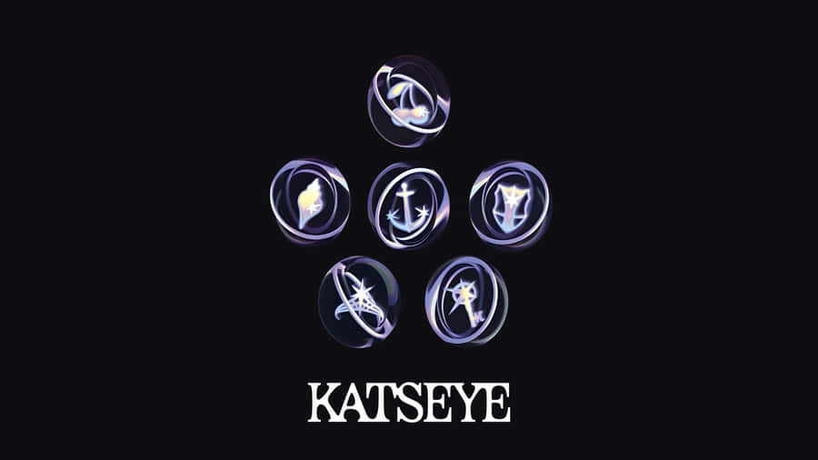Katseye Logo Design Wallpaper