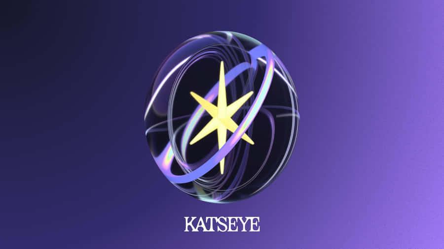 Katseye Logo Design Wallpaper