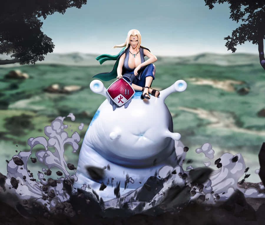 Katsuyu, The Giant Slug Summoning On A Mission Wallpaper