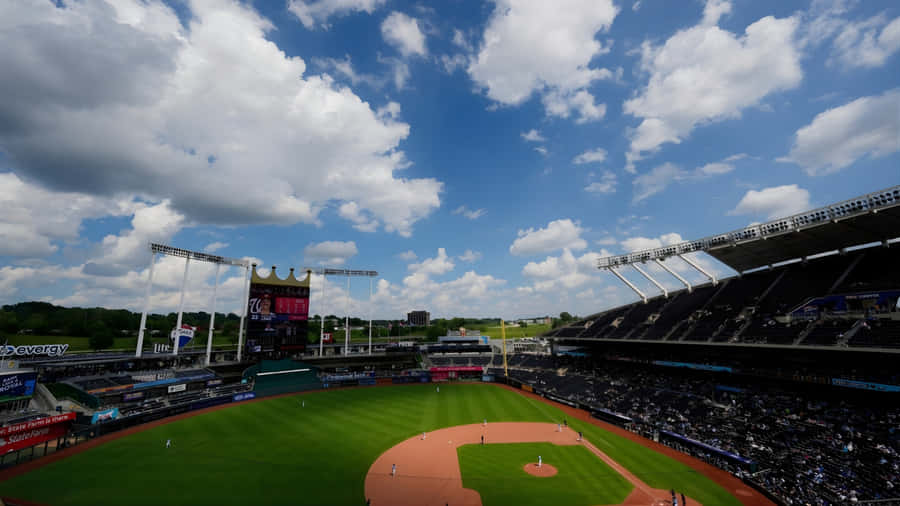 Kauffman Stadium Overview Wallpaper