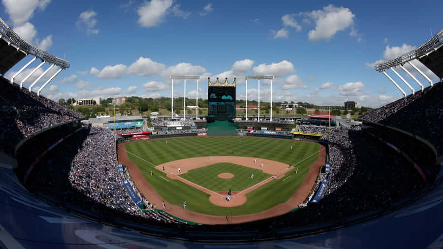 Kauffman Stadium Overview Wallpaper