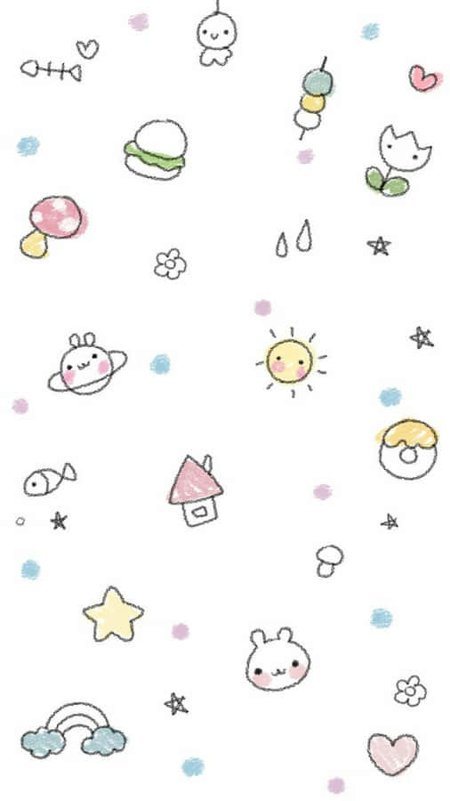 Kawaii Aesthetic Cute Drawings Wallpaper