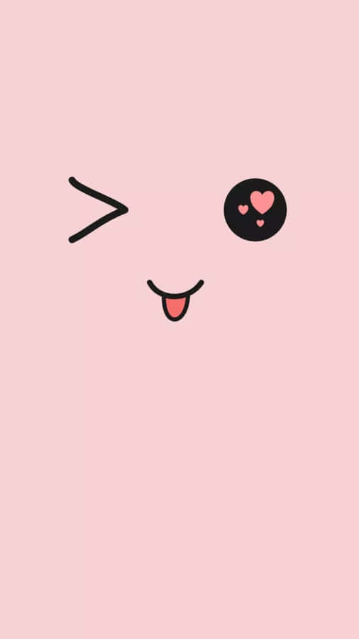 Kawaii Emoticons Expressing Various Emotions In A Cute And Colorful Style. Wallpaper