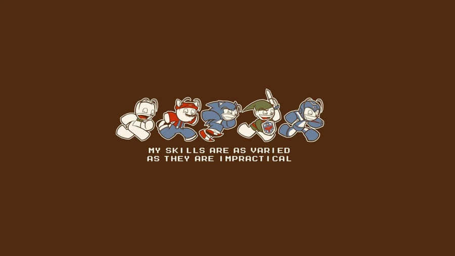 Kawaii Gamer Girl In A Vibrant World Wallpaper