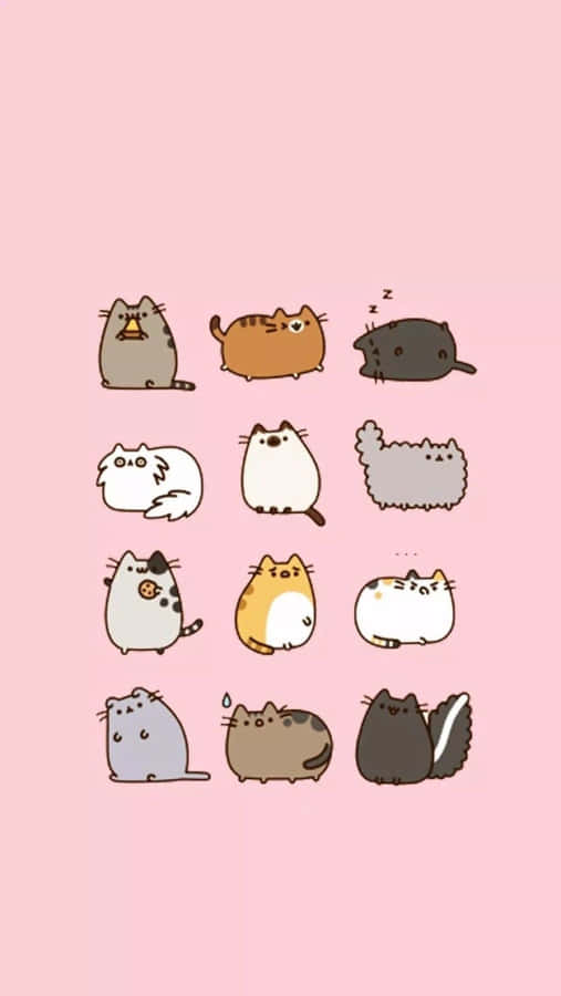 “kawaii Pusheen Is Ready For Adventure!” Wallpaper