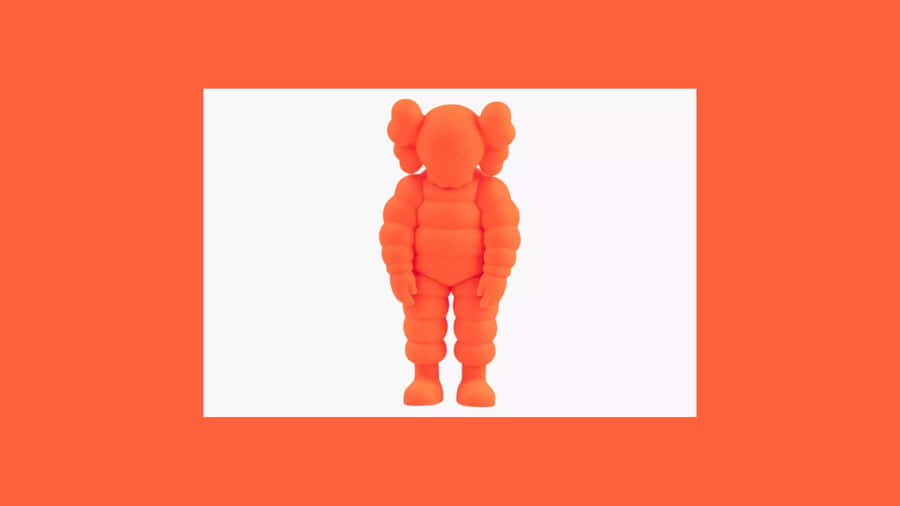 Kaws Figures On Display Wallpaper