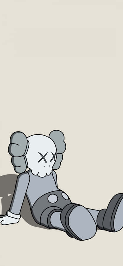 Kaws Holiday Art Exhibition In Nature Wallpaper