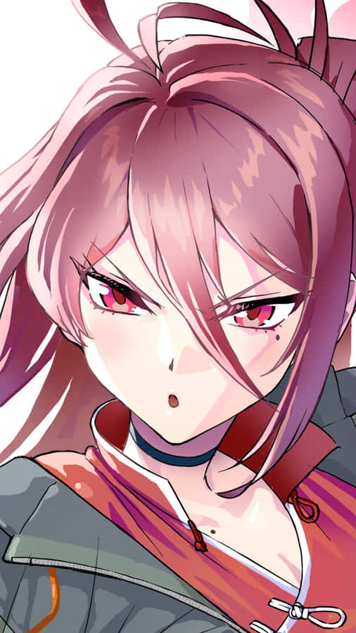 Kayama Reijo Intense Expression Wallpaper