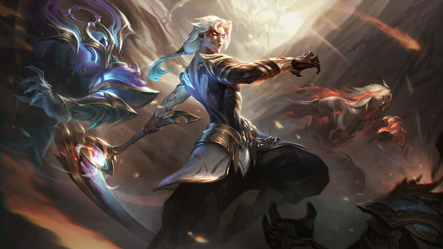 Kayn_ Shadow_ Reaper_ Artwork Wallpaper