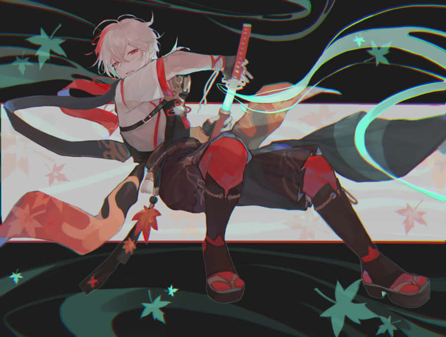 Kazuha Genshin Impact Wind Powers Wallpaper