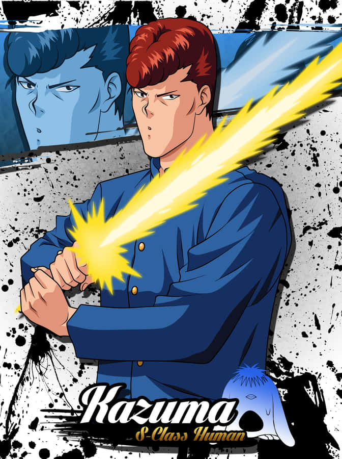 Kazuma Kuwabara In Action Wallpaper