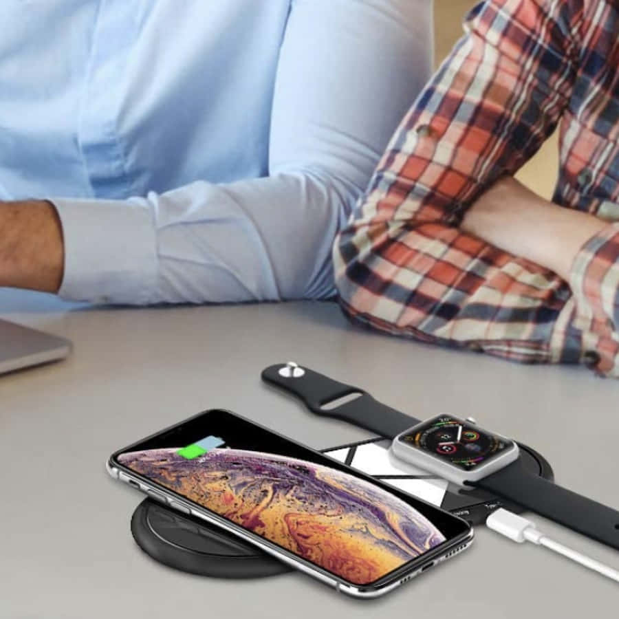 Keep Your Life Powered With Wireless Charging. Wallpaper