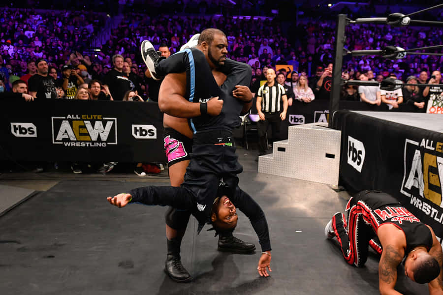 Keith Lee Vs. Will Hobbs Aew Match Wallpaper
