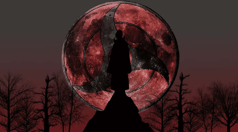 Kekkei Genkai User Showcasing Powerful Abilities Wallpaper