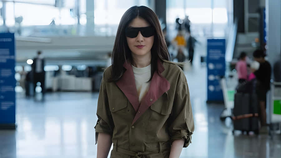 Kelly Chen Airport Style Wallpaper