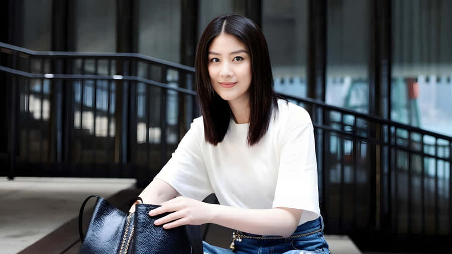 Kelly Chen Casual Style Wallpaper
