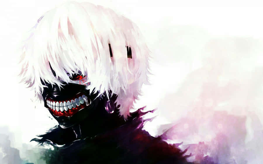 Ken Kaneki's Ghoul Mask Wallpaper