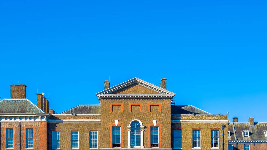 Kensington Palace Roof Blue Sky Wallpaper