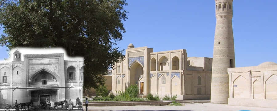 Khoja Gaukushan Ensemble Bukhara Wallpaper