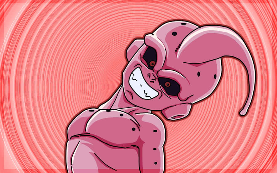 Kid Buu Aggressive Stance Wallpaper