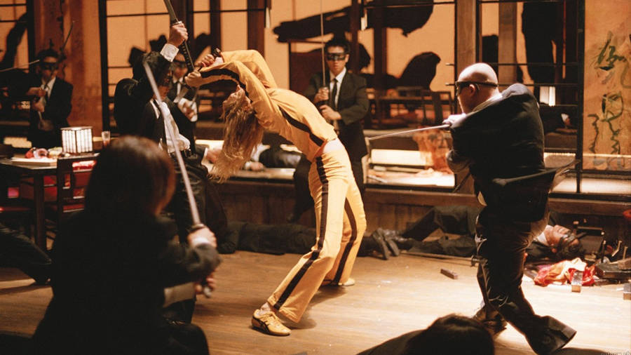 Kill Bill Movie Fight Scene Wallpaper