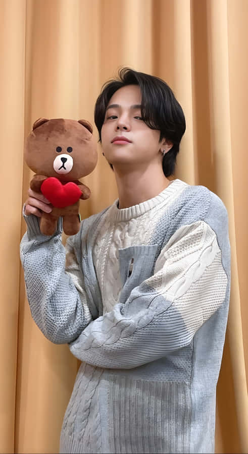 Kim Woojin Casual Style Wallpaper