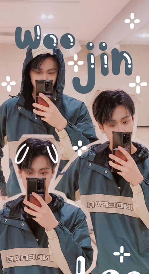 Kim Woojin Selfie Edits Wallpaper