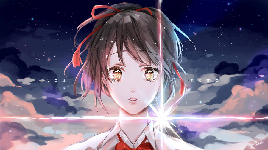 Kimi No Na Wa Beautiful Mitsuha Wallpaper