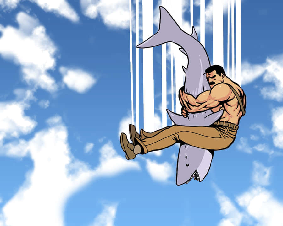 King Bradley In Battle Stance Wallpaper