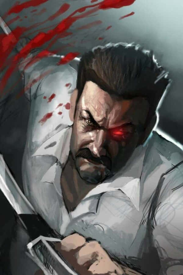 King Bradley In Battle Stance Wallpaper