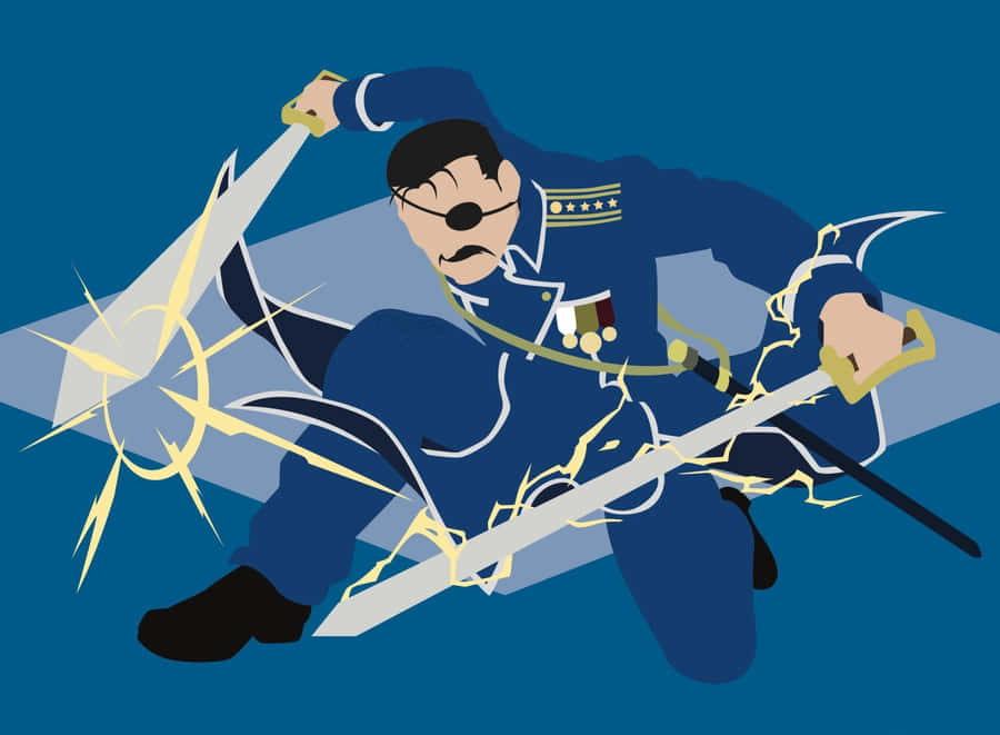 King Bradley In His Military Uniform Wallpaper