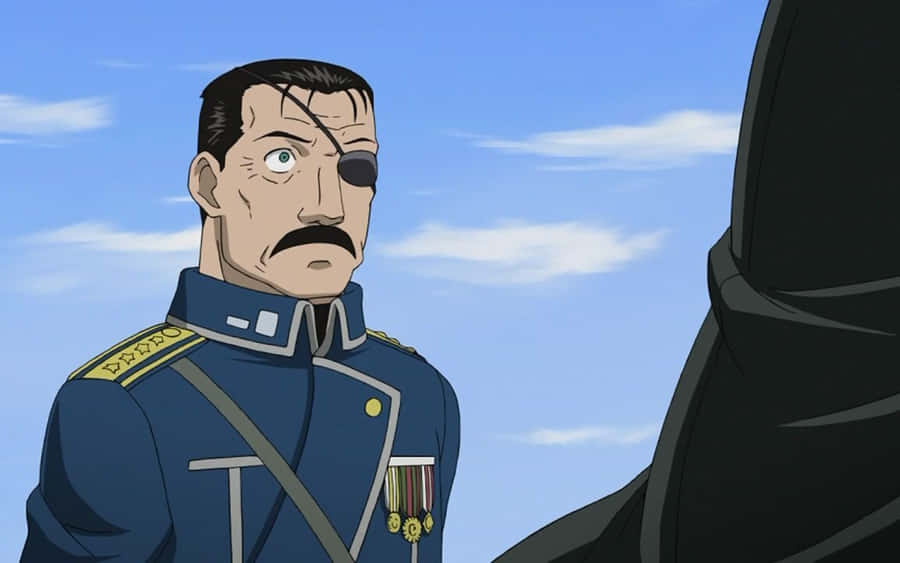 King Bradley: The Ultimate Eye And Unwavering Power Wallpaper