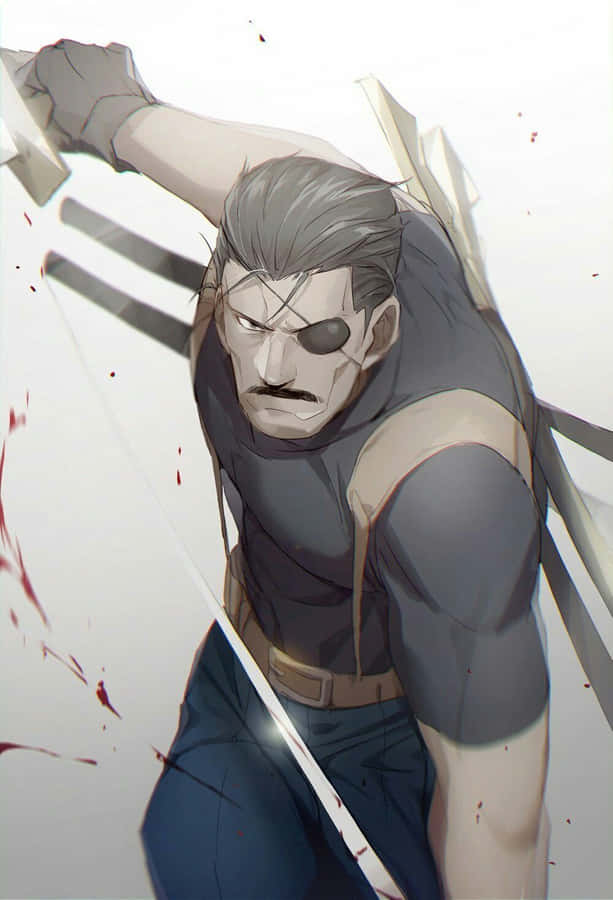 King Bradley: The Ultimate Eye In Action Wallpaper