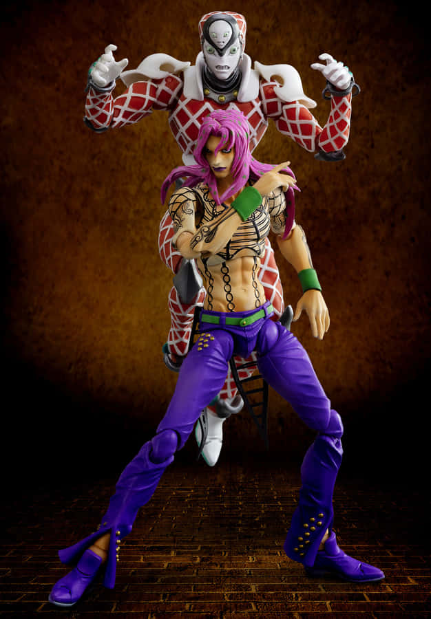 King Crimson, The Menacing Stand Of Diavolo From Jojo's Bizarre Adventure Wallpaper