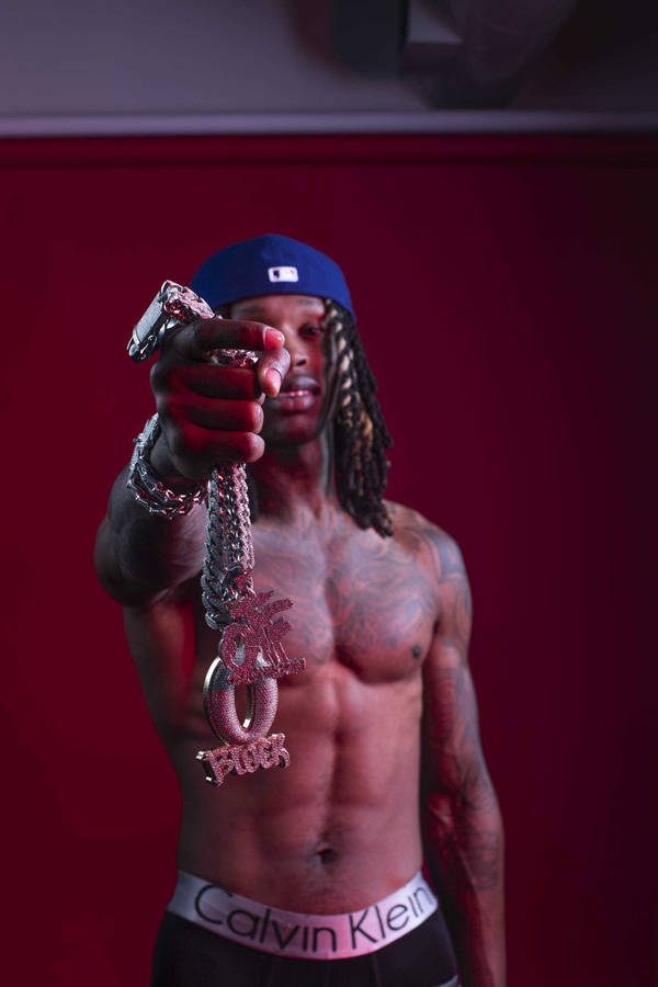 King Von Portrait Wallpaper