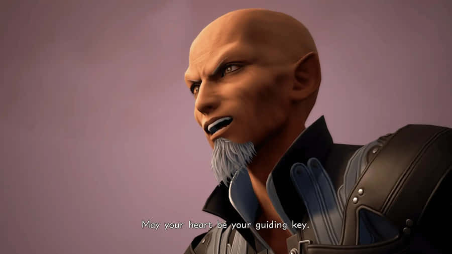 Kingdom Hearts Xehanort Staring Into Darkness Wallpaper