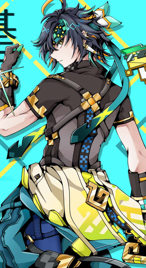 Kinich Character Design Wallpaper