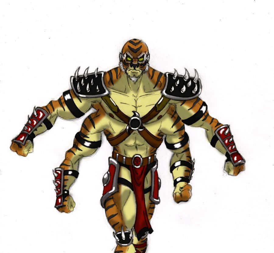 Kintaro, The Ferocious Four-armed Warrior From Mortal Kombat Wallpaper