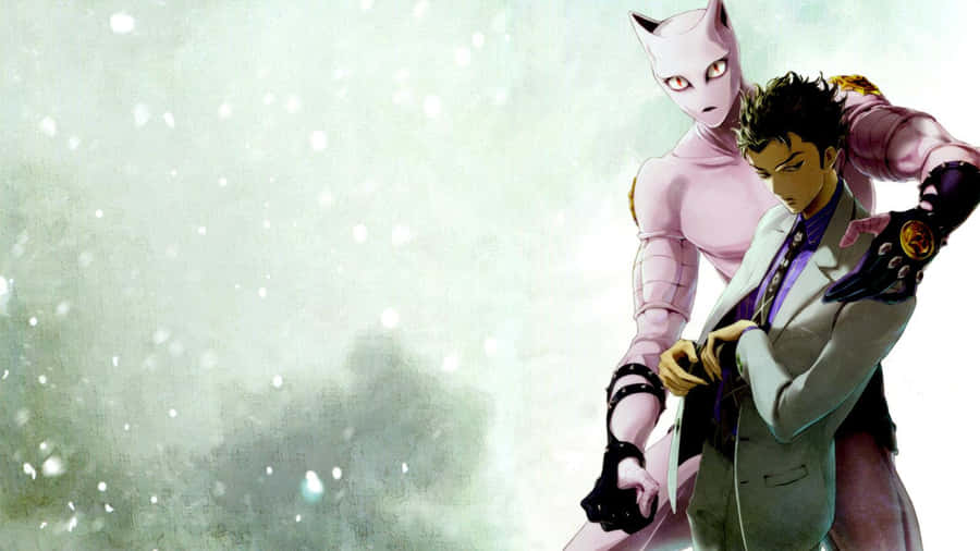 Kira Yoshikage - The Unsettling Villain Of Diamond Is Unbreakable Wallpaper